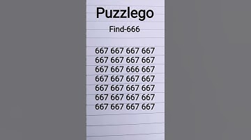 find-666 #mathpuzzle #puzzle #maths