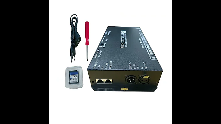 AUTUNEER K16-Artnet Addressable LED Controller 16,384 Pixels 16 ports RGB controller programmable