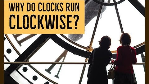 Why do Clocks run Clockwise?|Know it Now|Inspired by Science