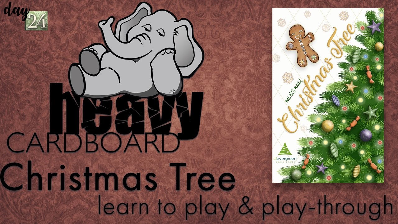 Update Christmas Tree 4p Play-through, Teaching, \u0026 Roundtable discussion by Heavy Cardboard