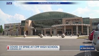 COVID positive spike at Corning-Painted Post High School