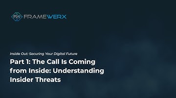 The Call Is Coming from Inside: Understanding Insider Threats