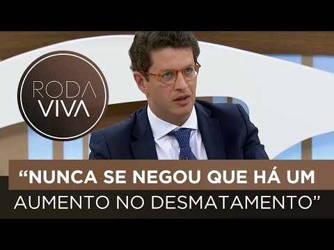 Ricardo Salles fala sobre aumento das queimadas na Amazônia