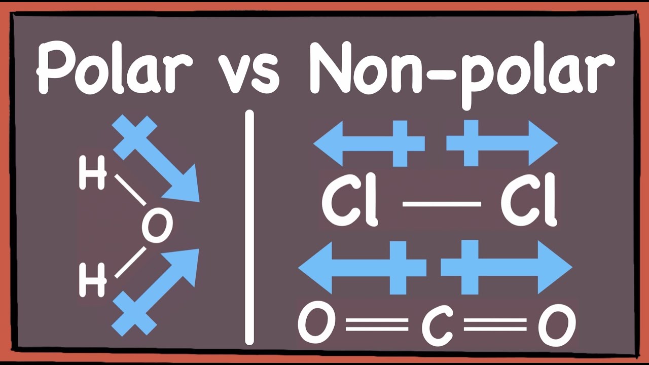 Polar vs Nonpolar molecules: How to tell? [GCE A Level Chemistry] - YouTube