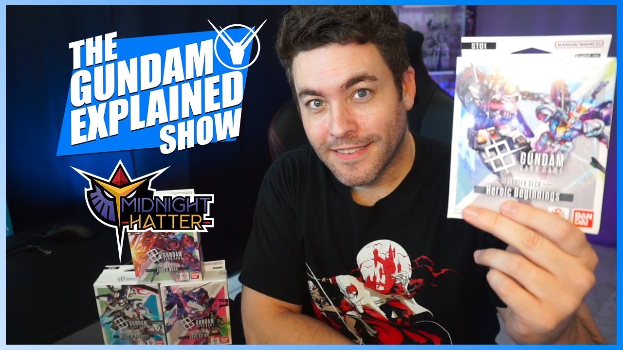 We Open all the Starter Gundam Card Game Decks [The Gundam