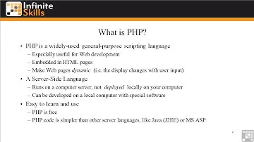 Introduction to PHP 1