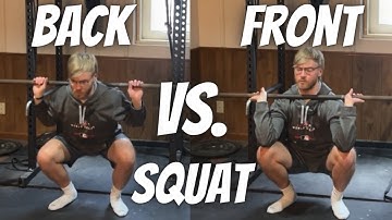 Back Squats vs. Front Squats | The Main Difference