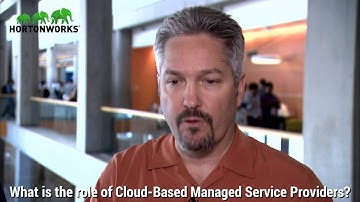 Microsoft & Hortonworks - What is the role of Cloud based Managed Service Providers