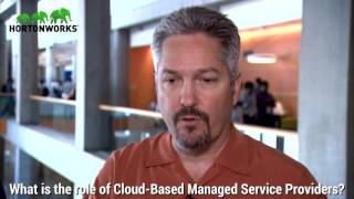 Microsoft \& Hortonworks - What is the role of Cloud based Managed Service Providers