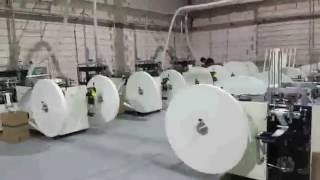 PAPER CUP MACHINES INSTALLED IN SAUDI ARABIA WOOSUNG MACHINERY CO KOREA