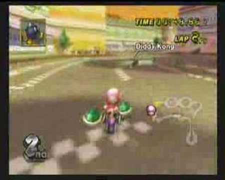 Mario Kart Wii - Toadette gameplay