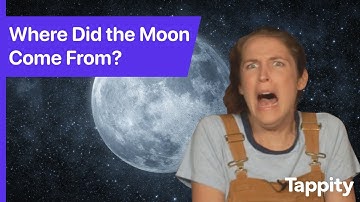 Where Did the Moon Come From? | Moon for Kids | Ask Tappity: Science Questions & Answers