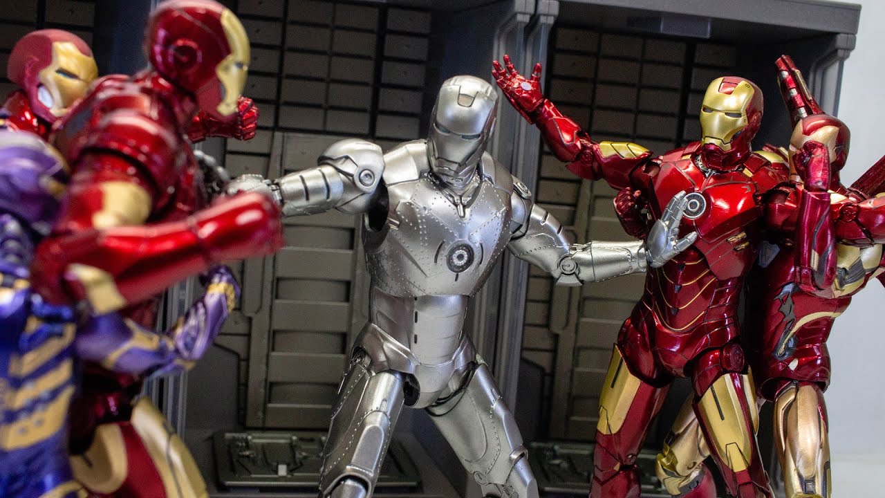 Comparison Video: Zd Toys Iron Man Mark 4 Vs Mark 3 - Youtube