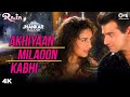 Akhiyaan Milaoon Kabhi Jhankar | Raja | Sanjay Kapoor & Madhuri Dixit | Alka Yagnik | Udit Narayan