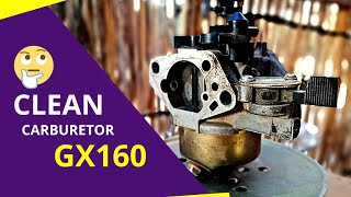 This easy How to clean a Honda carburetor of small engine Gx160