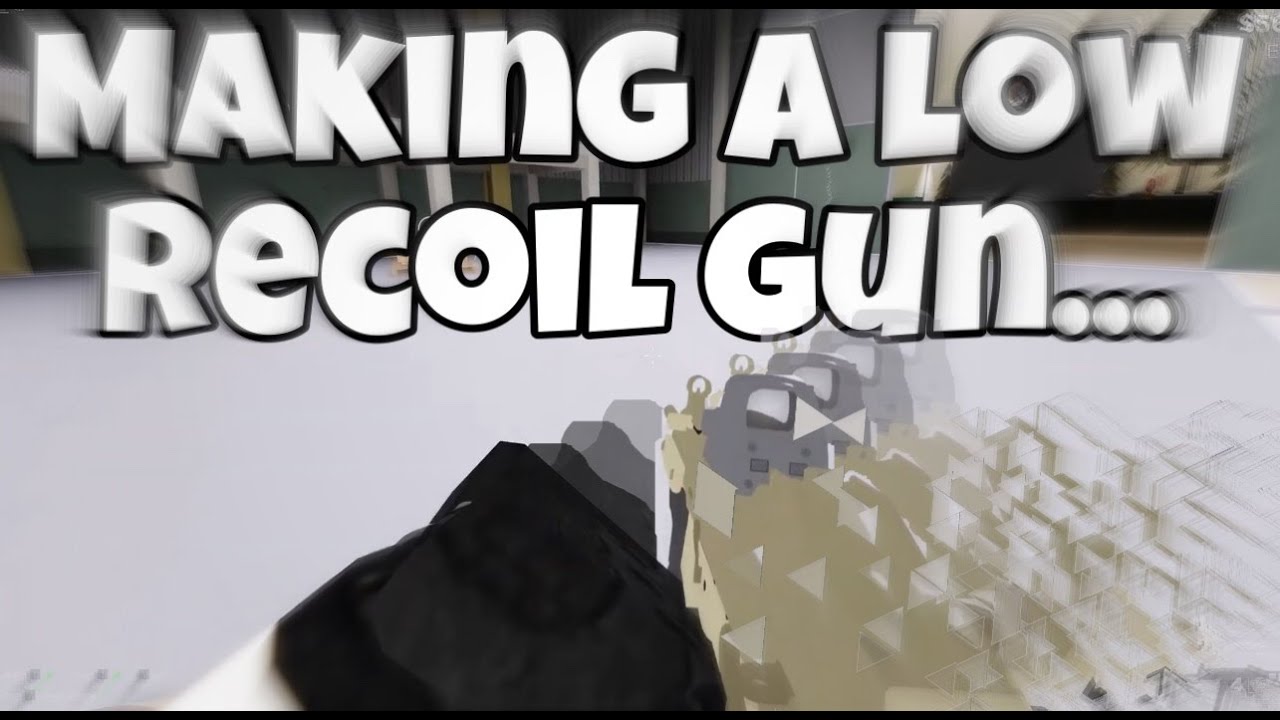 Making A Low Recoil Weapon Blackhawk Rescue Mission 5 Youtube - roblox blackhawk rescue mission weapon review youtube