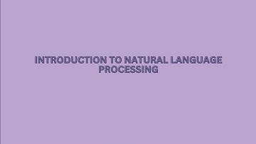 Introduction to Natural Language Processing | Infosys | Solutions | Self Assessment