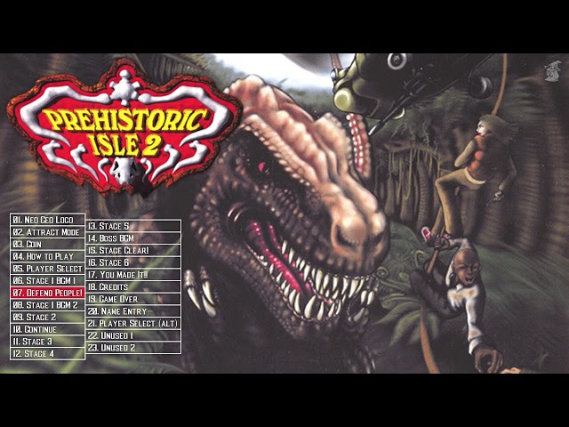 Prehistoric Isle 2 Soundtrack (Arcade OST, 23 Tracks) class=