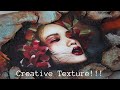 Abstract realism how to be creative with texture portrait painting