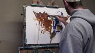 Abstract Fine Art Painting with Mixed Media- Part 1 - Robert Joyner screenshot 5