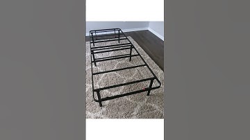 Amazon Basics Foldable Bed Frame Showcase #shorts