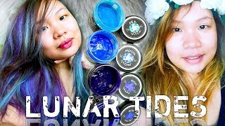 DIY Aurora Borealis Hair: Lunar Tides Hair Dye Review + How it Fades | Cattleya Arce