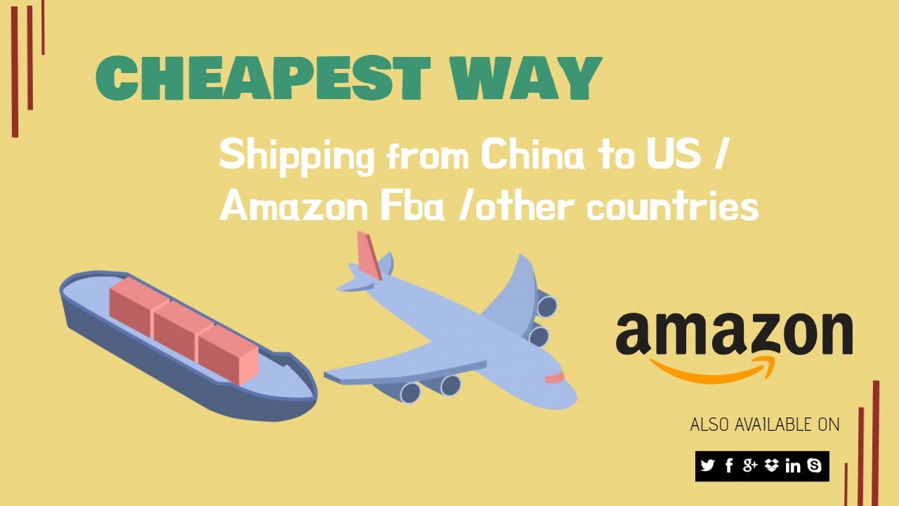 How to do the Cheapest Shipping from China to USA/Amazon FBA/other countries #chinacheapshipping