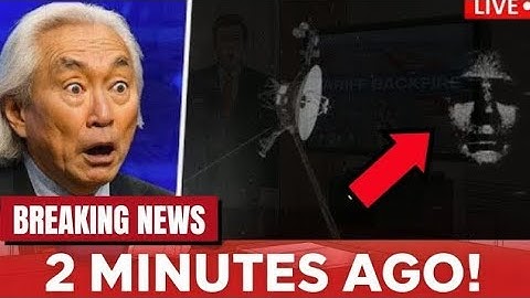 Michio Kaku sbalordito: l'intelligenza artificiale identifica ciò che la Voyager 1 ha trovato olt...