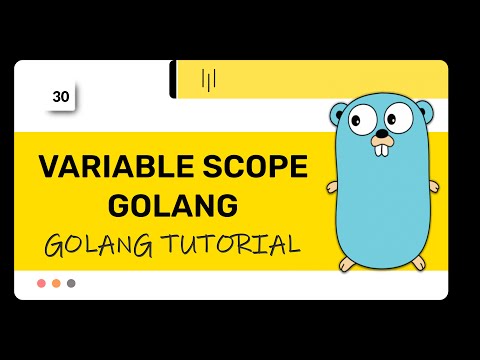 Golang :  Variable Scope | golang tutorial | Lecture 30