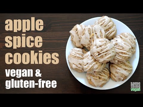 apple spice cookies (vegan & gluten-free) Something Vegan