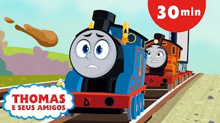 Thomas e Seus Amigos | Super Limpadores de Tela | Compilação | Trens A Todo Vapor |