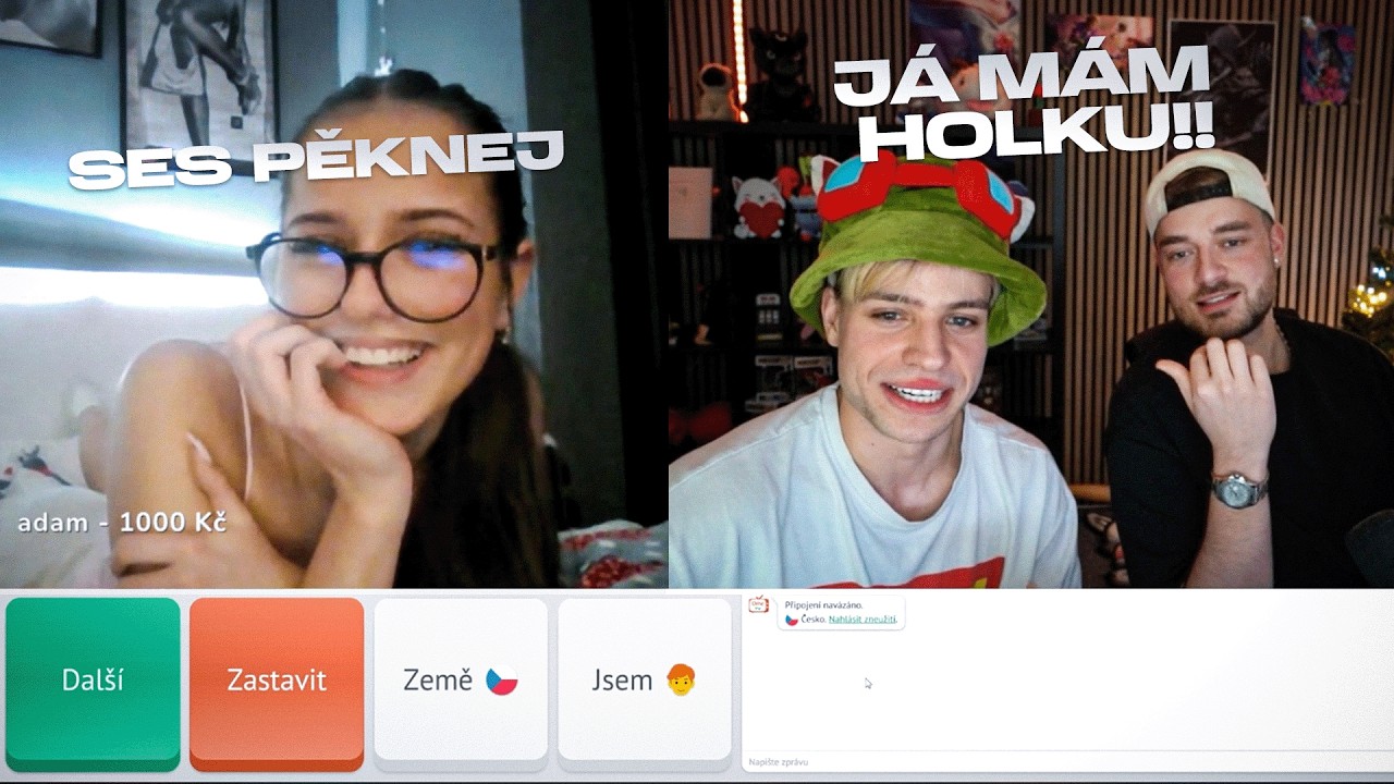 LEGENDÁRNÍ OMEGLE S @VladaVideos 🤣😎