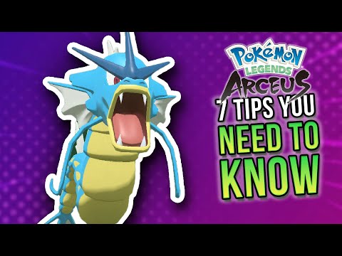 Pokemon Legends Arceus | 7 Tips You Need To Know To Get BETTER Pokemon
