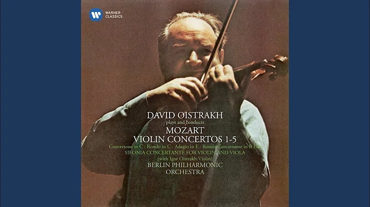 Rondo for Violin and Orchestra in B-Flat Major, K. 269