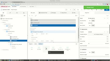 Урок 6.1.  Процессинг страниц в Oracle APEX 19.1
