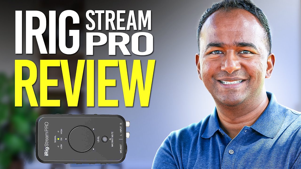 IK Multimedia iRig Stream Pro Streaming Audio Interface