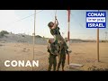 Conan trains with the women of the israel defense forces  conan on tbs