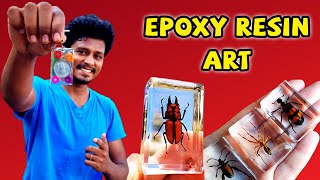 Epoxy Resin Art | இப்படி எல்லாம் இனி Easy-ஆ செய்யலாம்! | Epoxy Resin Art Making | Vijay Ideas