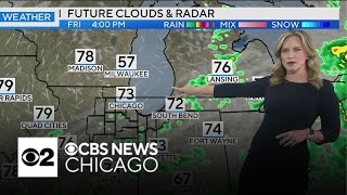 Sunny Friday on tap for Chicago