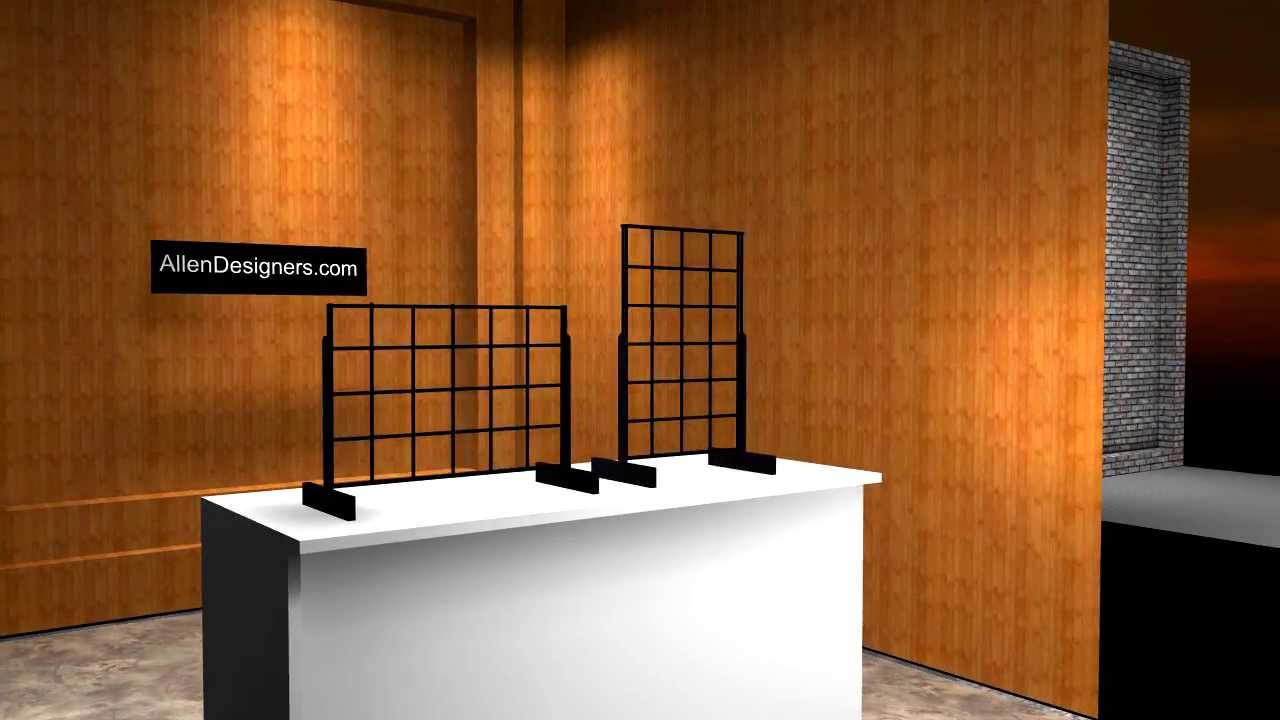 Gridwall Counter-top Merchandiser