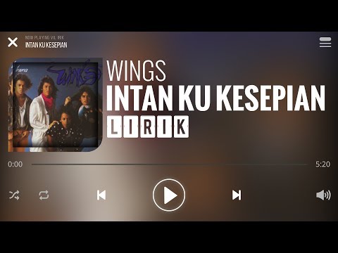 Wings - Intan Ku Kesepian [Lirik]