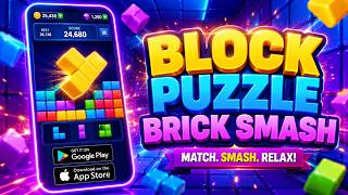 Block Puzzle Brick Smash | Relaxing Block Puzzle Game Android ( Online/Offline ) screenshot 5