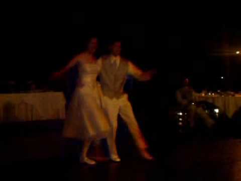 Amy & Rob 's Lindy Hop Wedding Dance