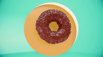 Donut Animation in After Effects & Cinema 4d
