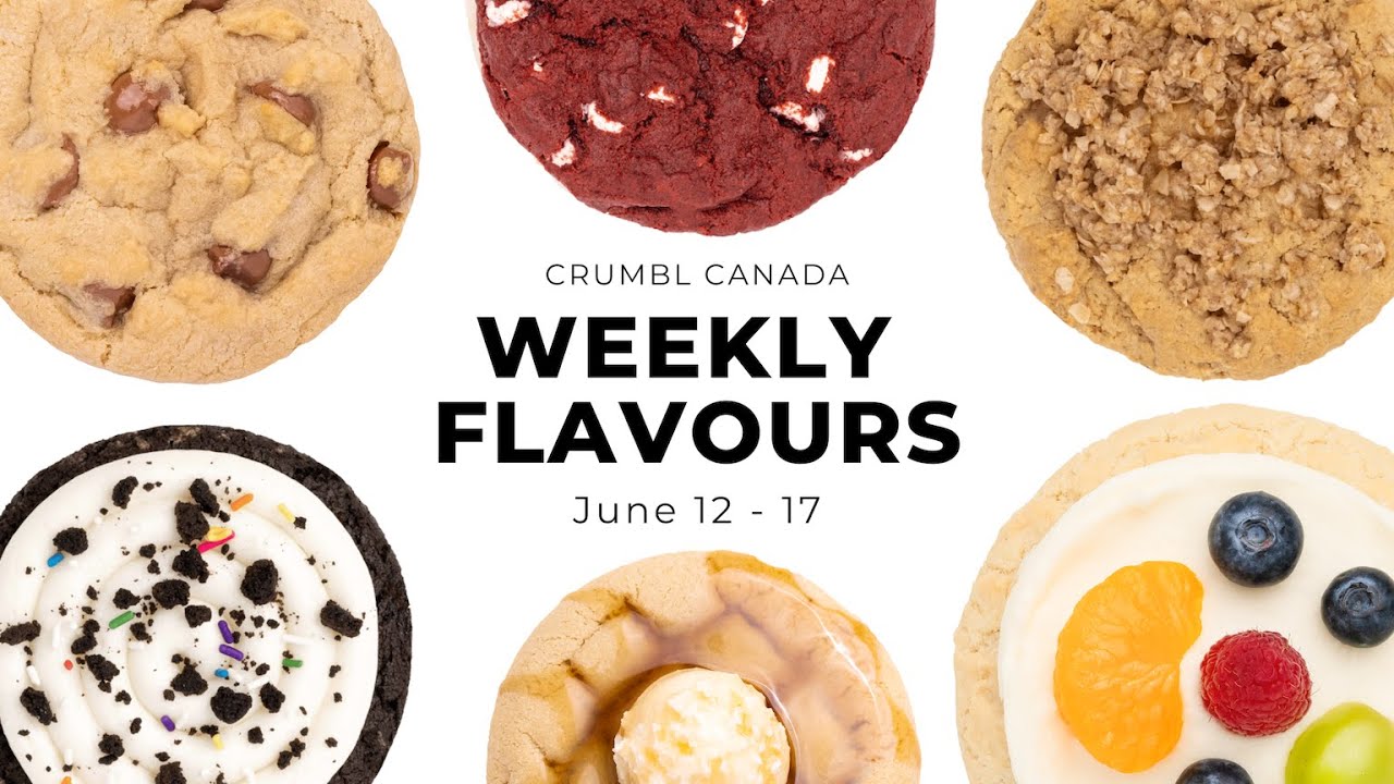 Fruit Pizza, Waffle, & More! Crumbl Cookies Canada 🇨🇦 YouTube