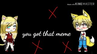 you got that meme