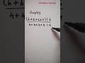 BODMAS Rule - simplification | shortcuts #shorts #maths #shortsfeed #youtubeshorts #trending #tnpsc