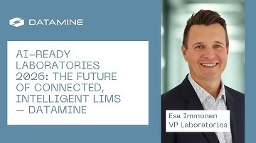 AI-ready Laboratories 2026: The future of connected, intelligent LIMS – Datamine