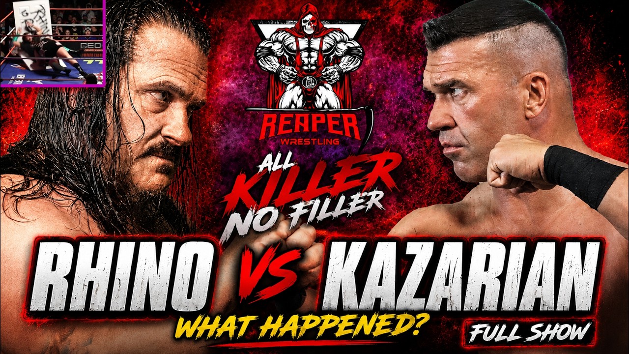 Reaper Wrestling: All Killer No Filler - Full Show