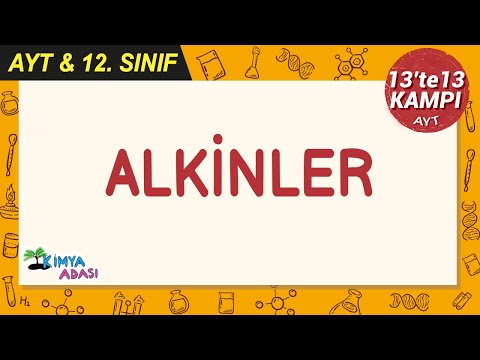 Alkinler #13te13Kampı #AYTkimya